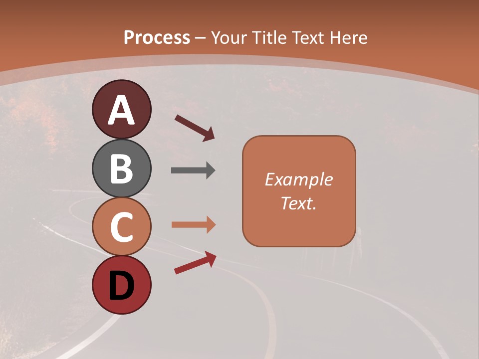 Wilderness Colorful Red PowerPoint Template