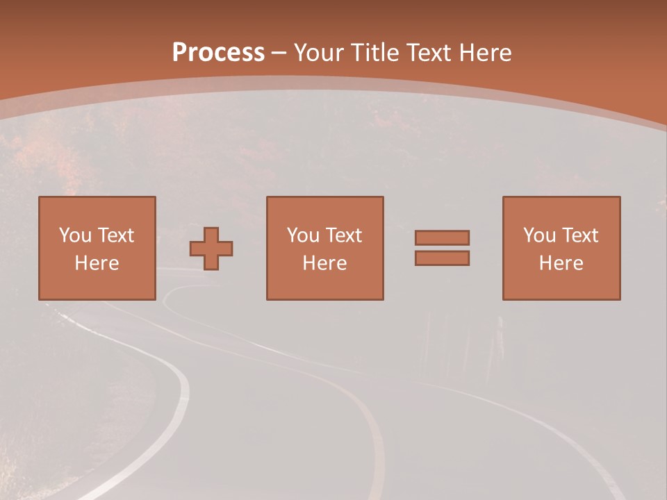 Wilderness Colorful Red PowerPoint Template