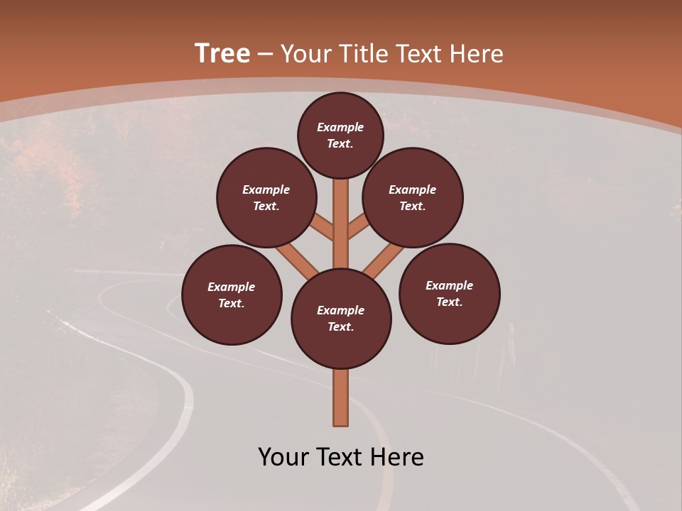 Wilderness Colorful Red PowerPoint Template