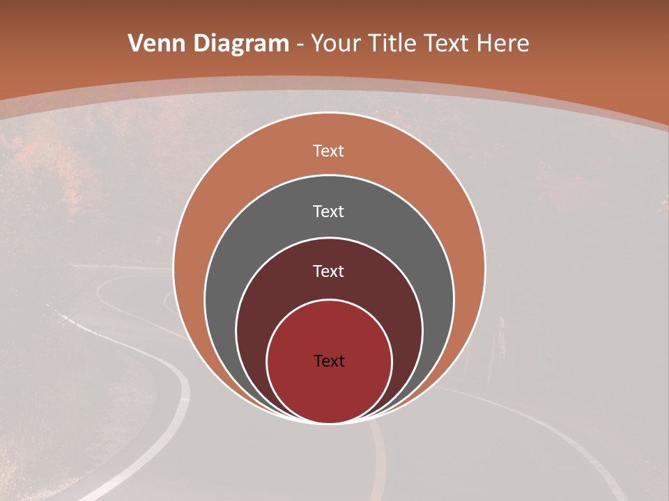 Wilderness Colorful Red PowerPoint Template