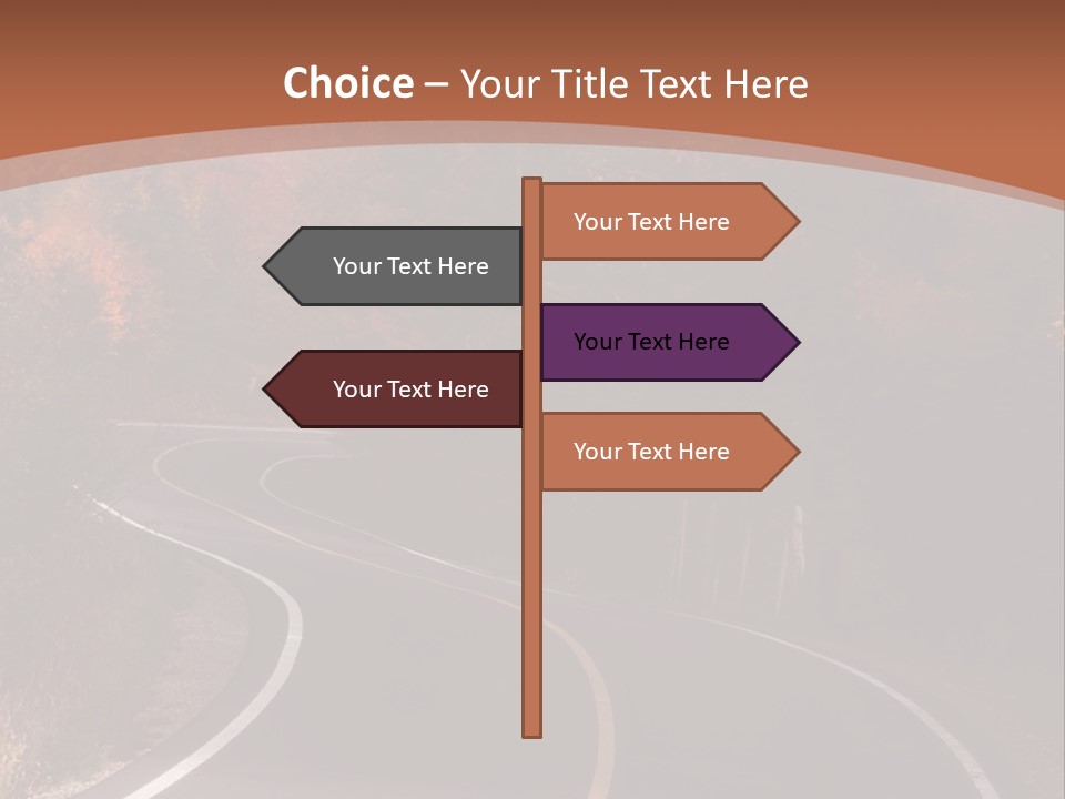 Wilderness Colorful Red PowerPoint Template