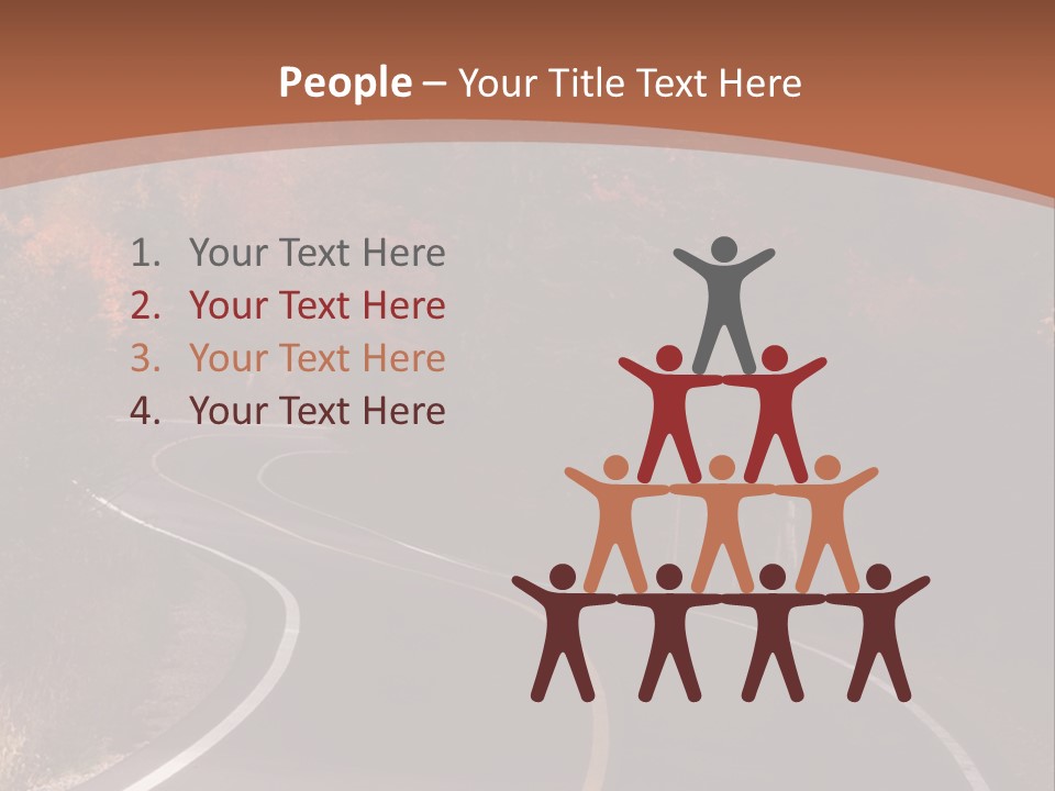 Wilderness Colorful Red PowerPoint Template