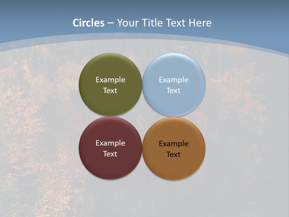 Autunm Red Season PowerPoint Template