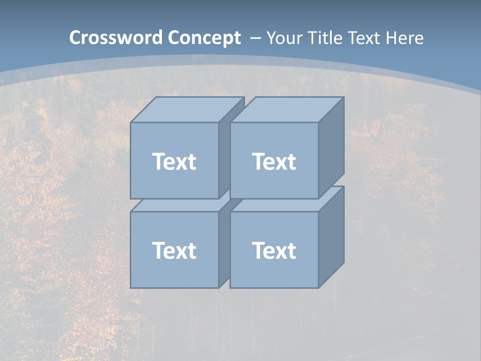 Autunm Red Season PowerPoint Template