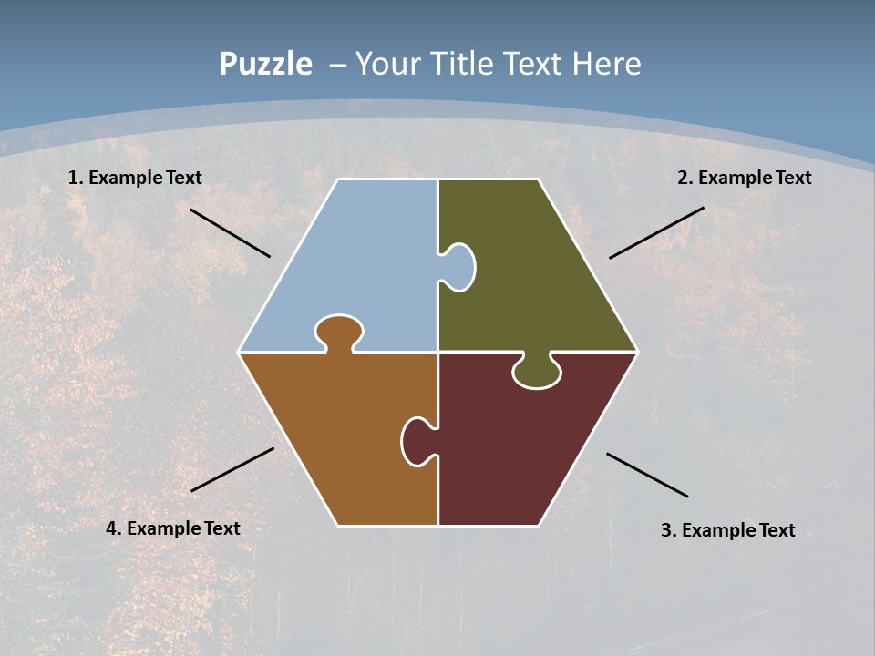 Autunm Red Season PowerPoint Template