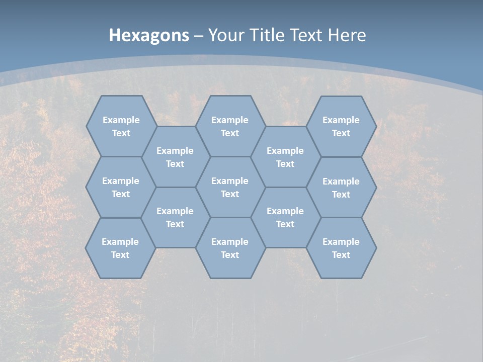 Autunm Red Season PowerPoint Template
