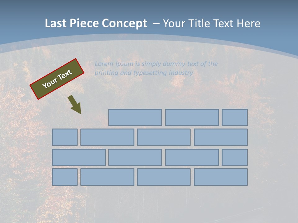 Autunm Red Season PowerPoint Template