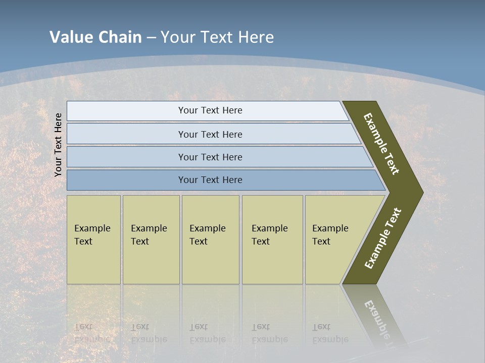 Autunm Red Season PowerPoint Template