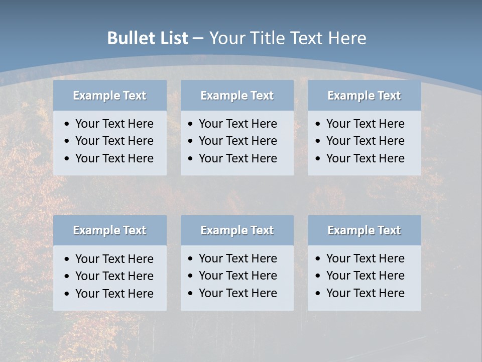 Autunm Red Season PowerPoint Template