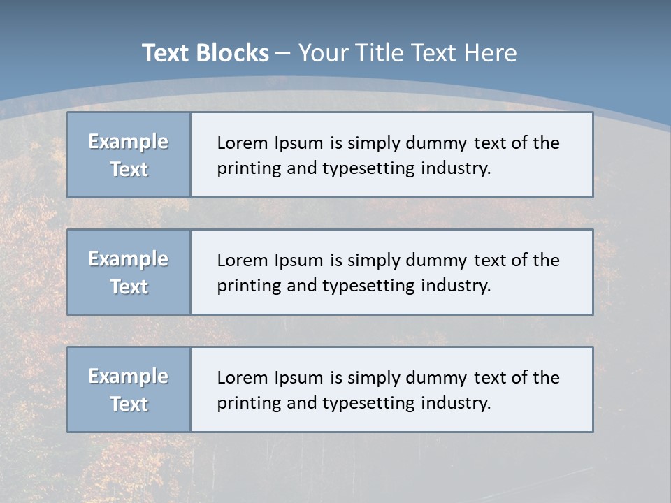 Autunm Red Season PowerPoint Template