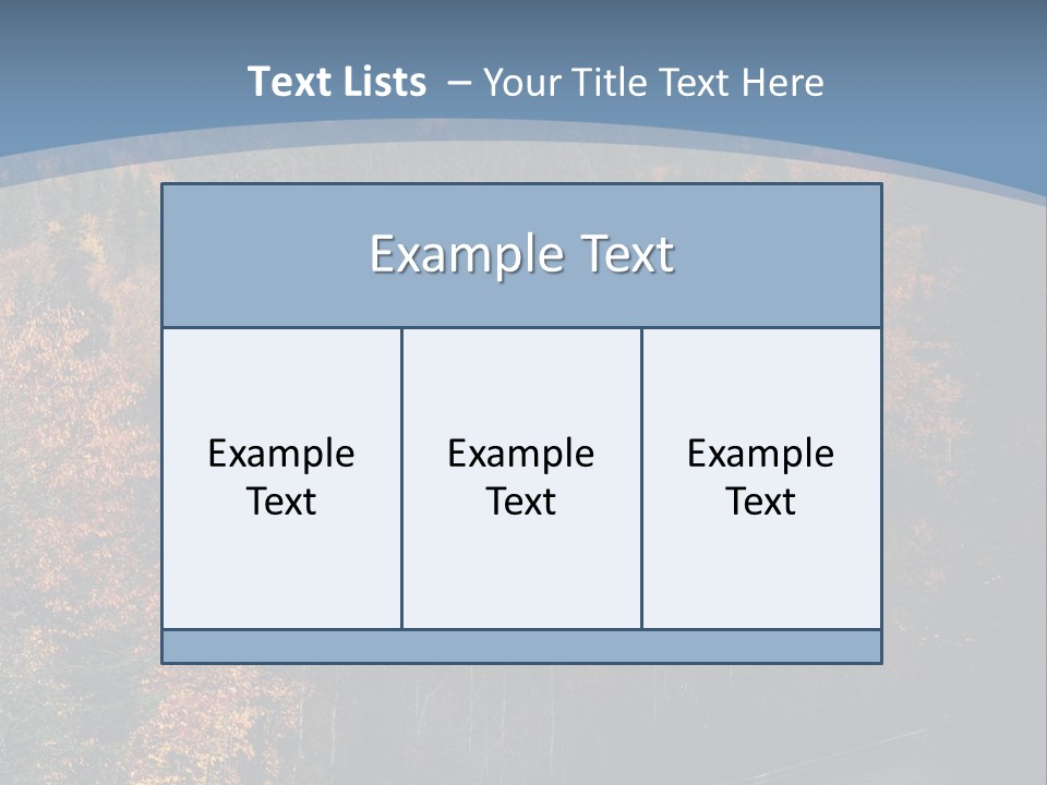 Autunm Red Season PowerPoint Template