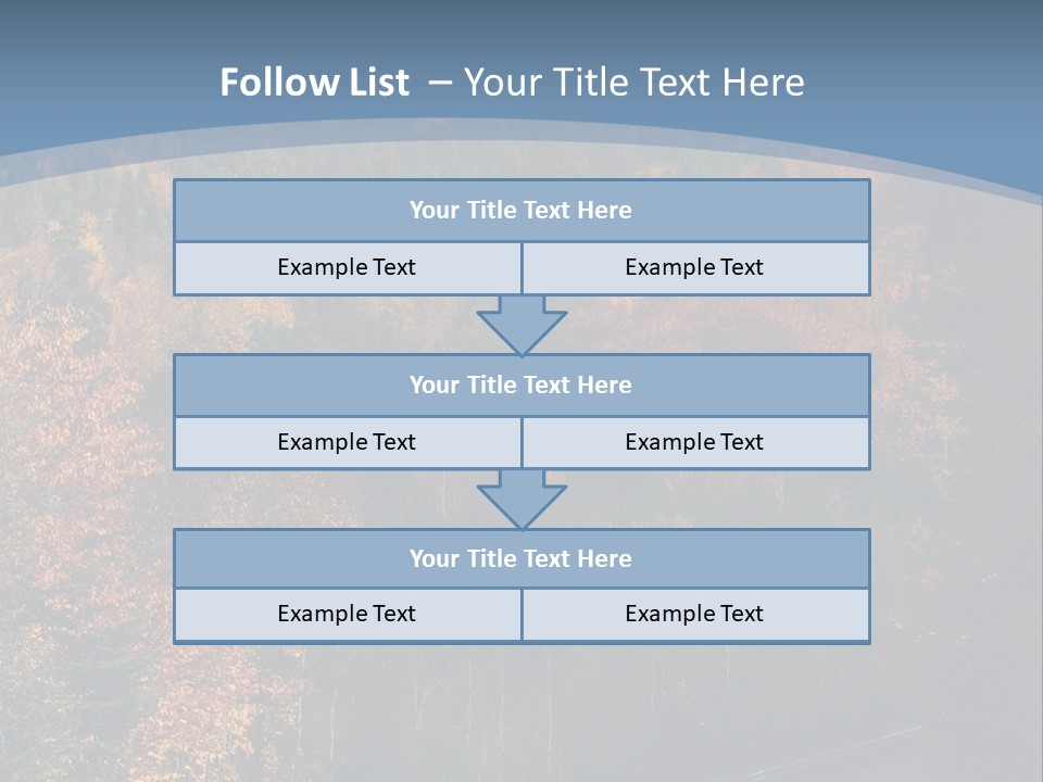 Autunm Red Season PowerPoint Template