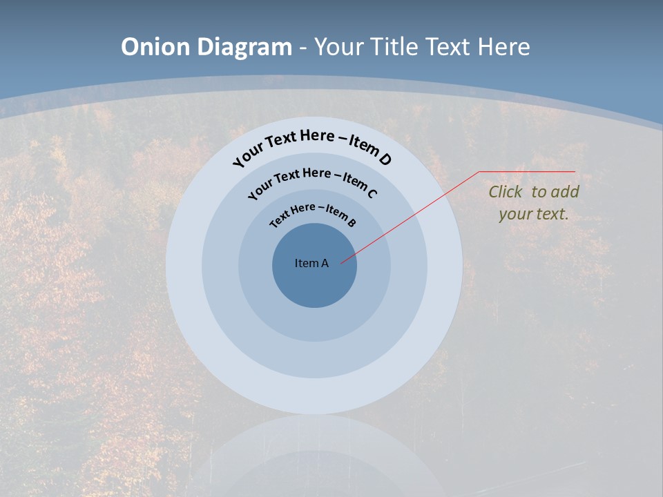 Autunm Red Season PowerPoint Template