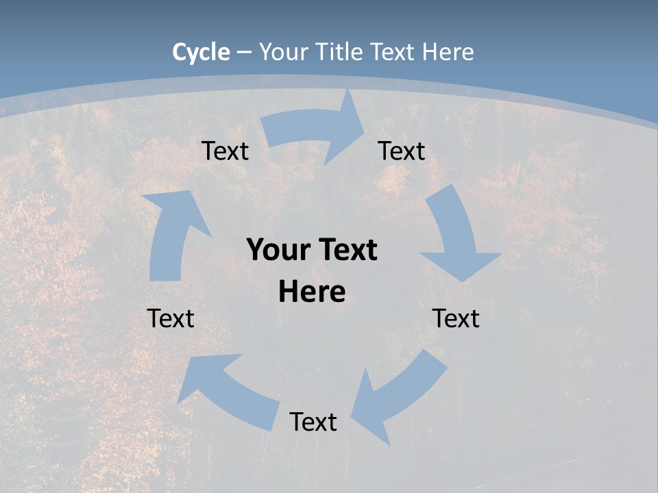 Autunm Red Season PowerPoint Template