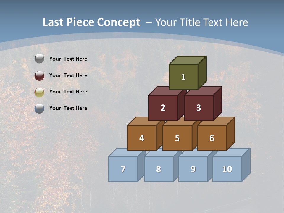 Autunm Red Season PowerPoint Template