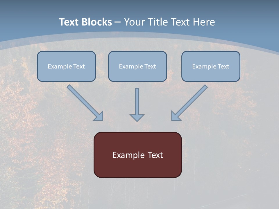 Autunm Red Season PowerPoint Template