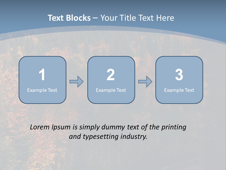 Autunm Red Season PowerPoint Template