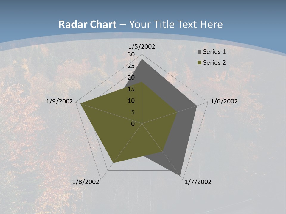 Autunm Red Season PowerPoint Template
