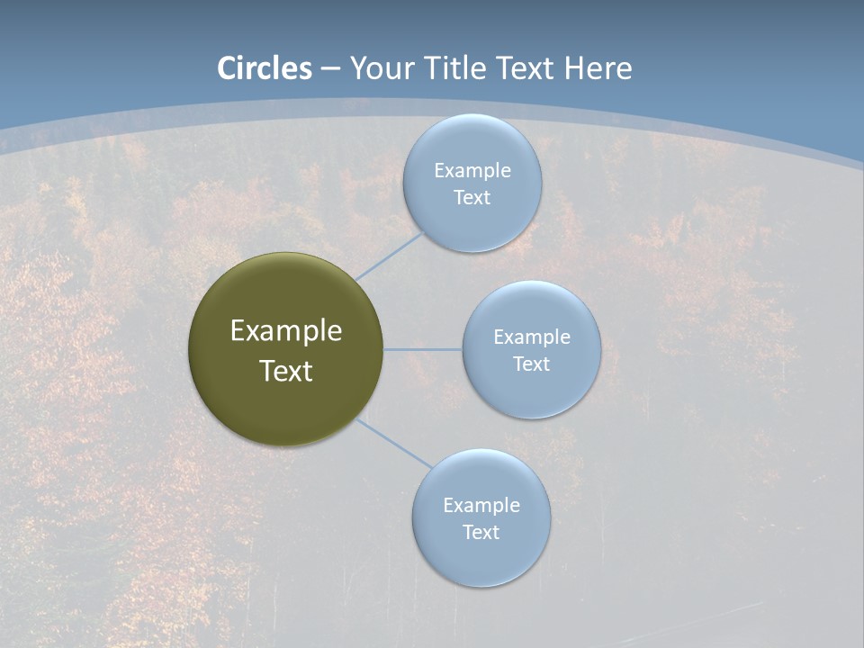 Autunm Red Season PowerPoint Template