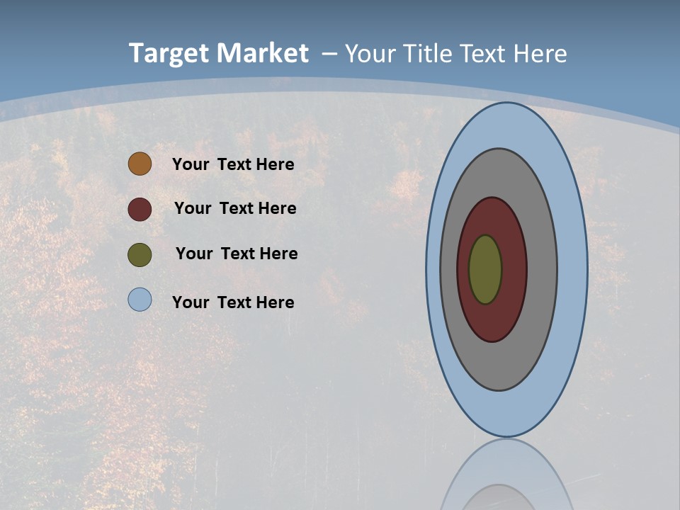 Autunm Red Season PowerPoint Template