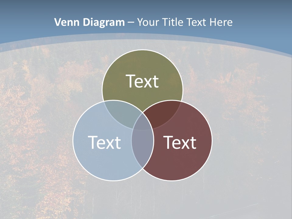 Autunm Red Season PowerPoint Template