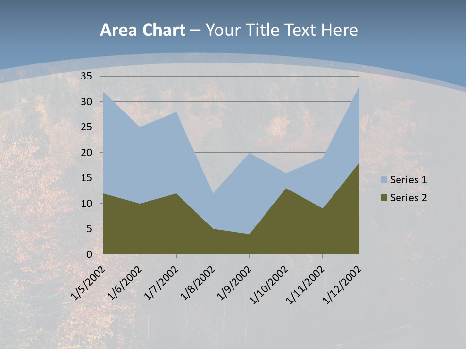 Autunm Red Season PowerPoint Template