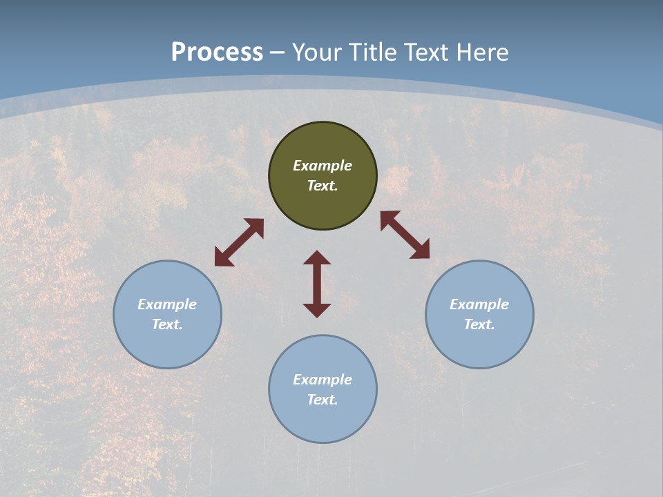 Autunm Red Season PowerPoint Template