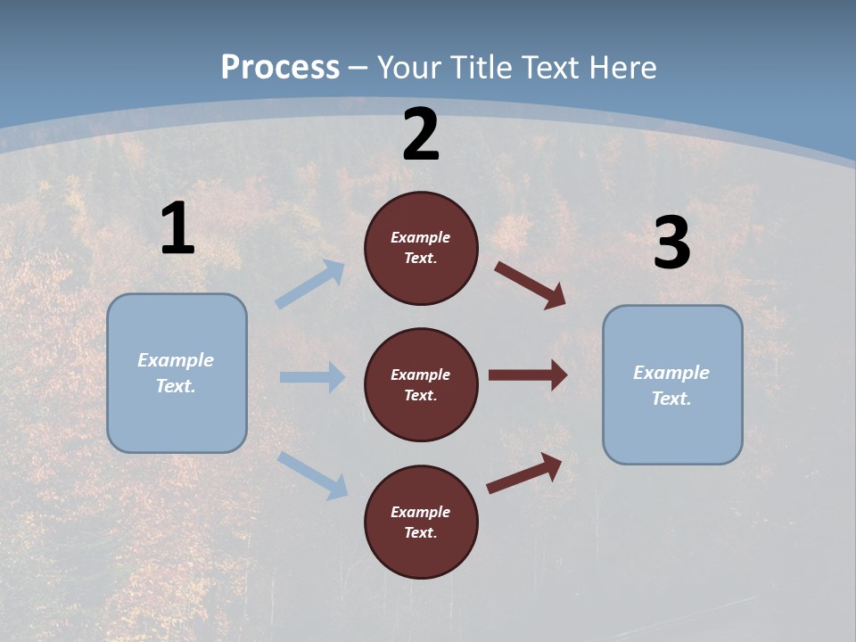 Autunm Red Season PowerPoint Template