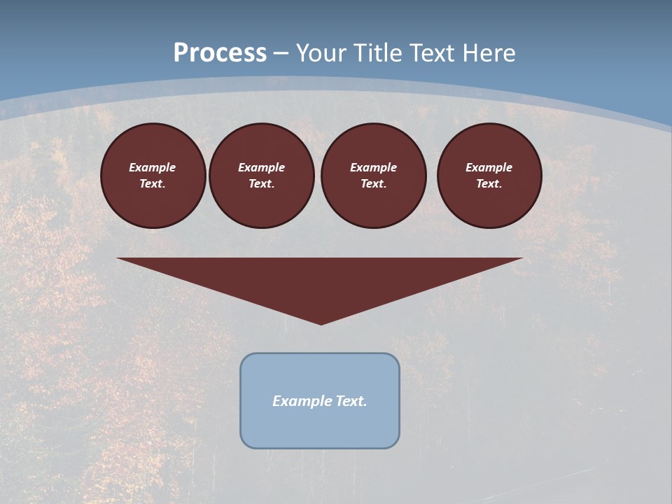 Autunm Red Season PowerPoint Template