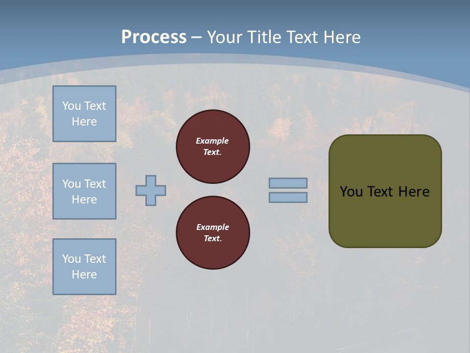 Autunm Red Season PowerPoint Template