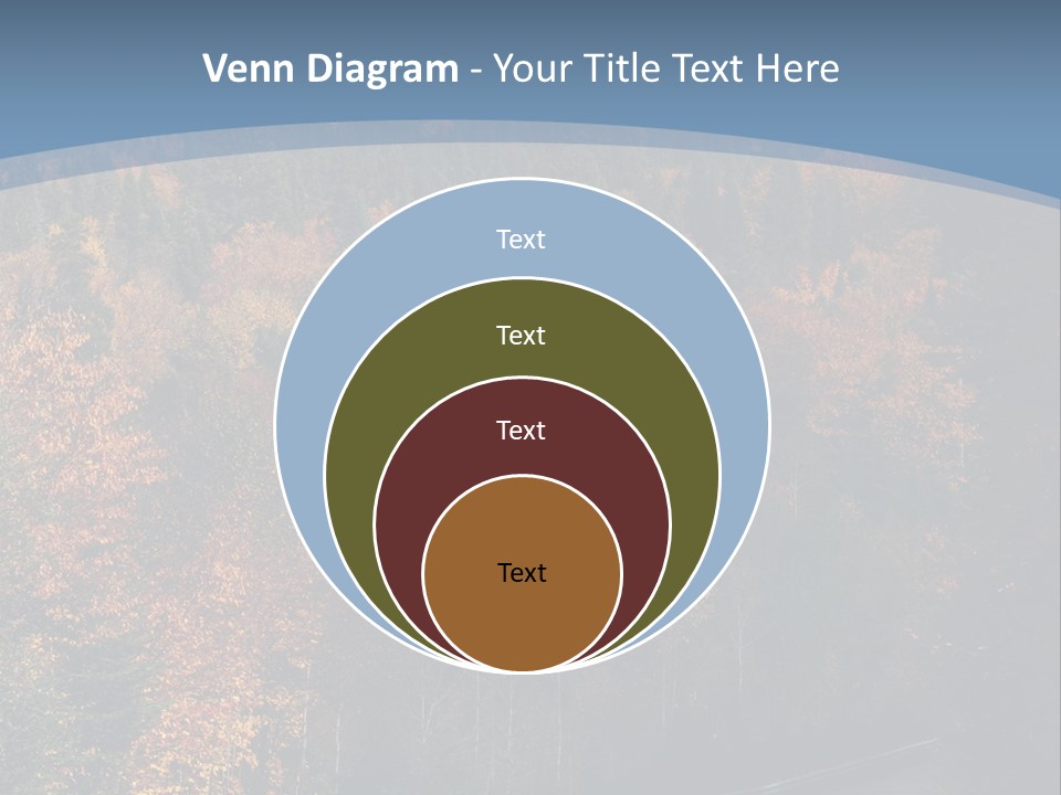 Autunm Red Season PowerPoint Template