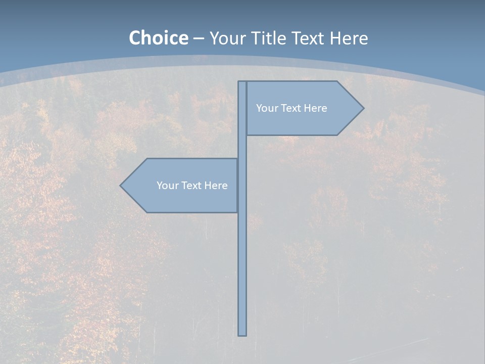 Autunm Red Season PowerPoint Template