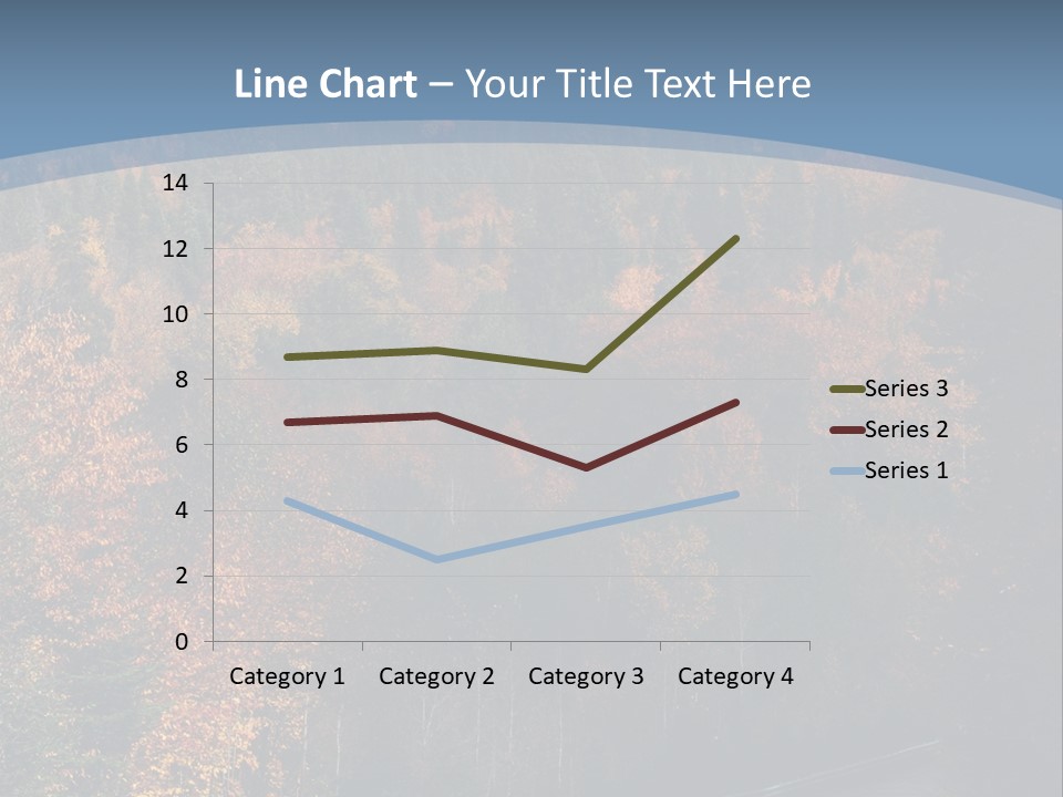 Autunm Red Season PowerPoint Template