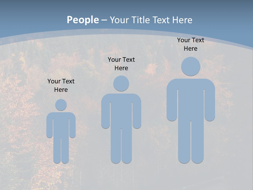 Autunm Red Season PowerPoint Template