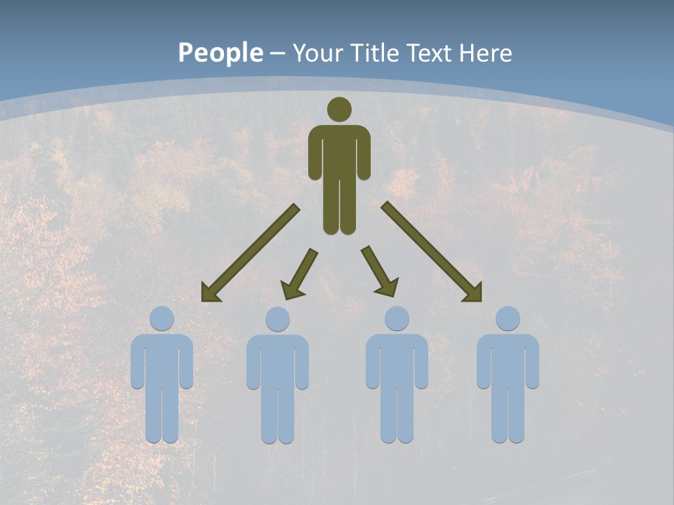 Autunm Red Season PowerPoint Template