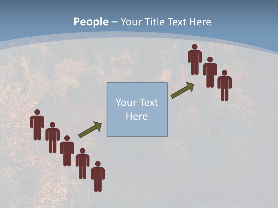 Autunm Red Season PowerPoint Template