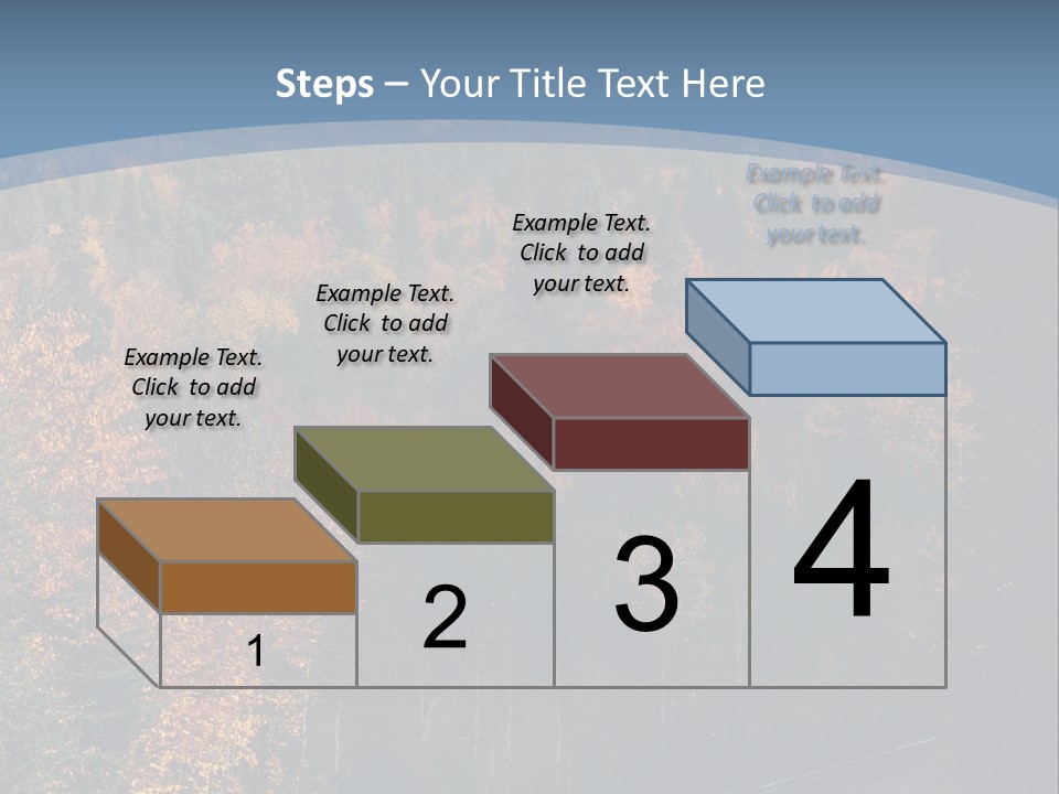 Autunm Red Season PowerPoint Template