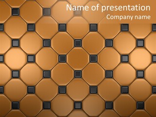 Wall Tiles Faience Tiling PowerPoint Template