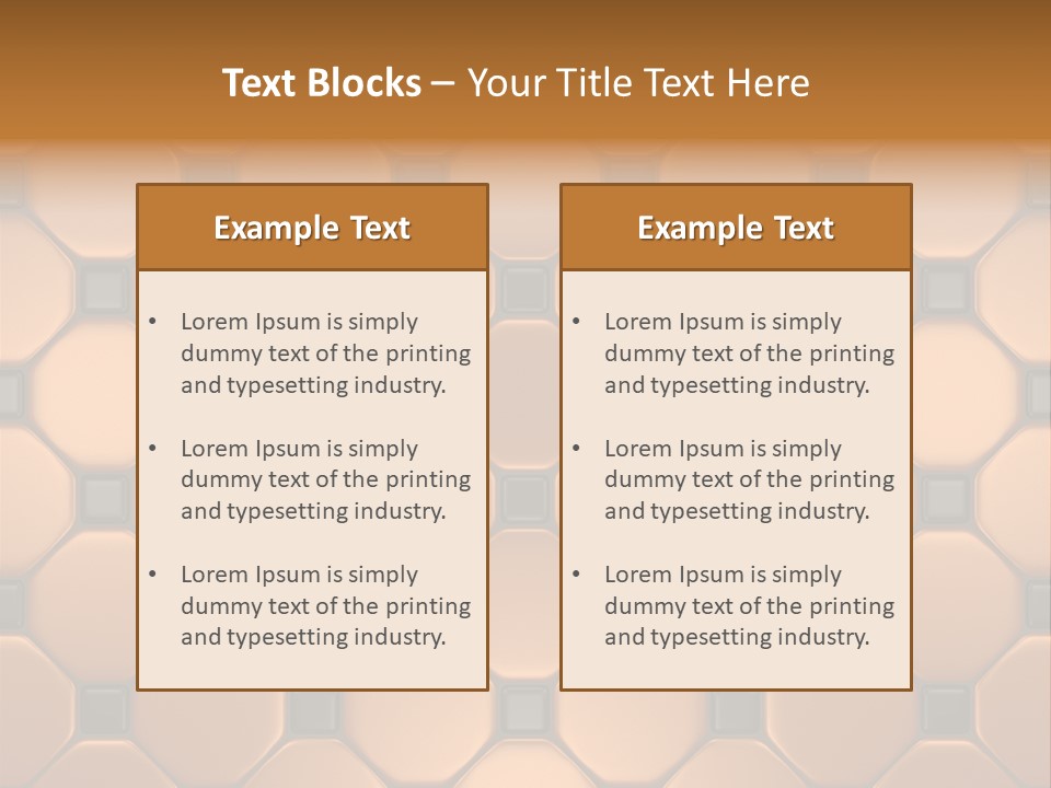 Wall Tiles Faience Tiling PowerPoint Template