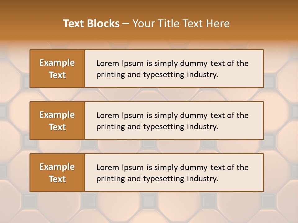Wall Tiles Faience Tiling PowerPoint Template
