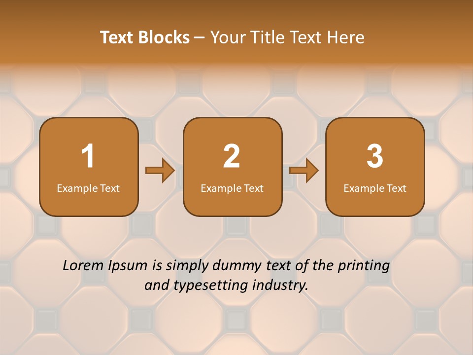 Wall Tiles Faience Tiling PowerPoint Template