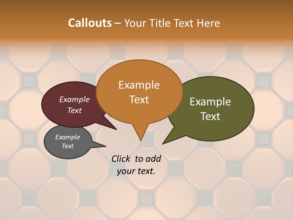 Wall Tiles Faience Tiling PowerPoint Template