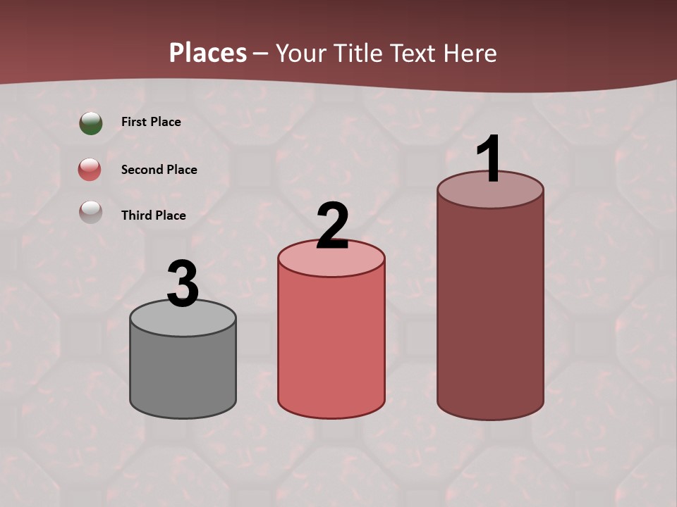 Faience Carreaux Texture PowerPoint Template