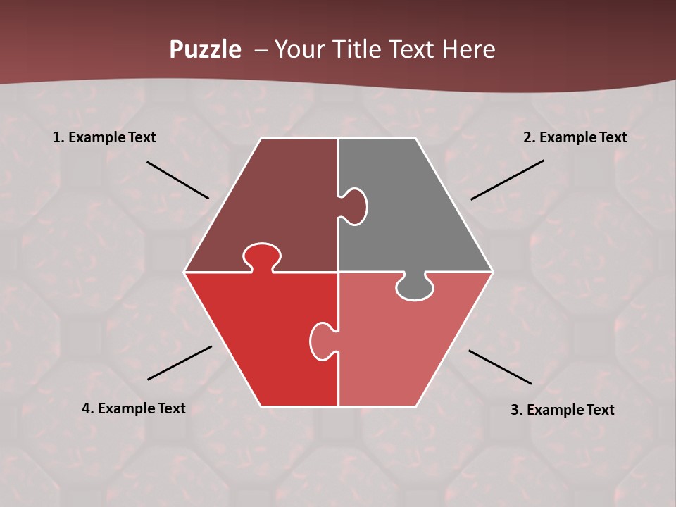 Faience Carreaux Texture PowerPoint Template