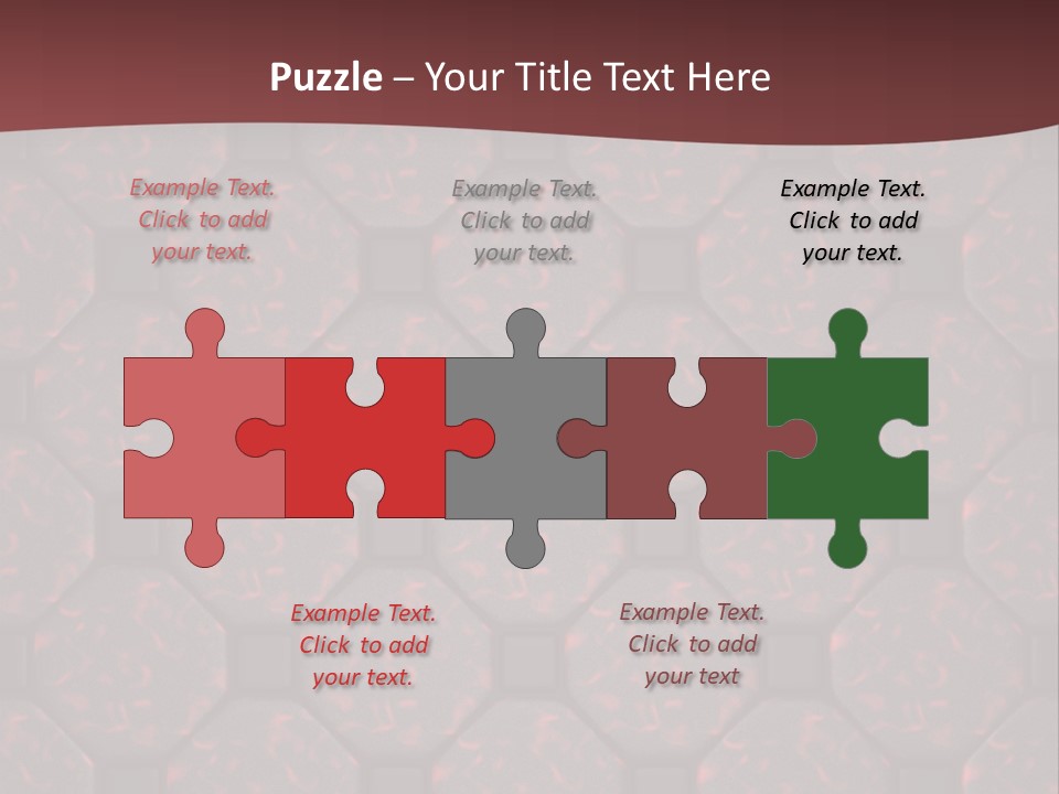 Faience Carreaux Texture PowerPoint Template