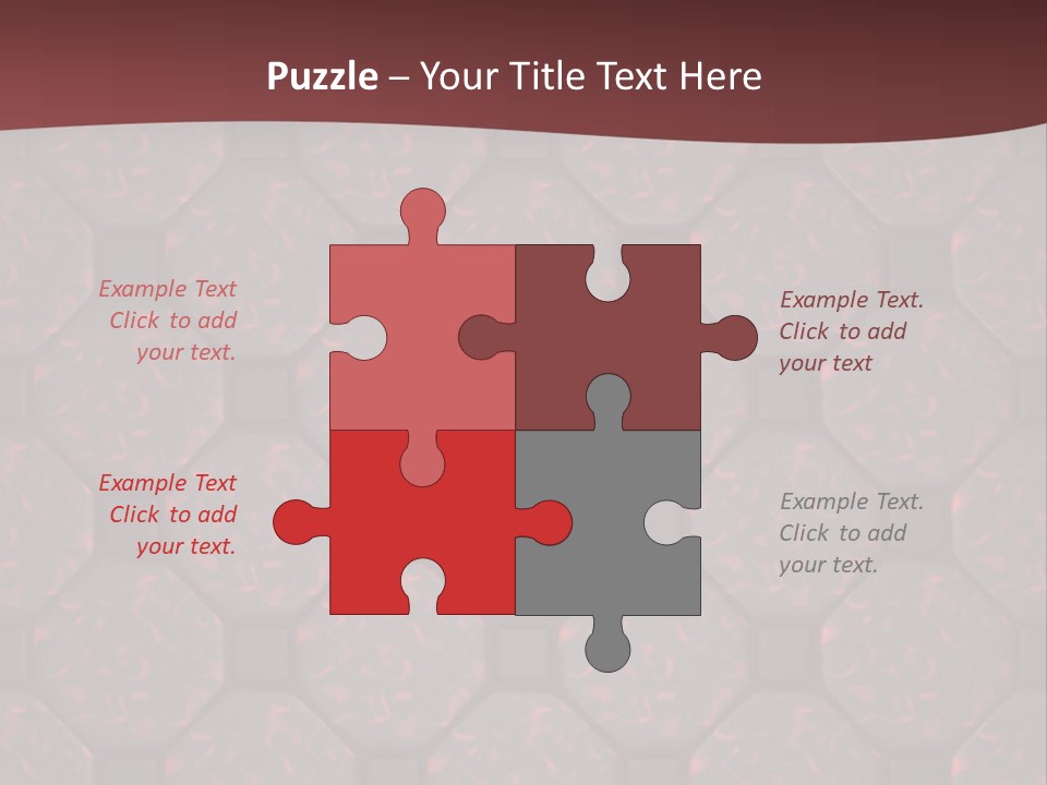 Faience Carreaux Texture PowerPoint Template