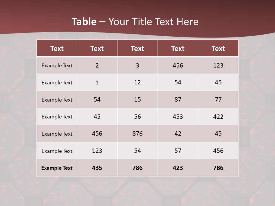 Faience Carreaux Texture PowerPoint Template