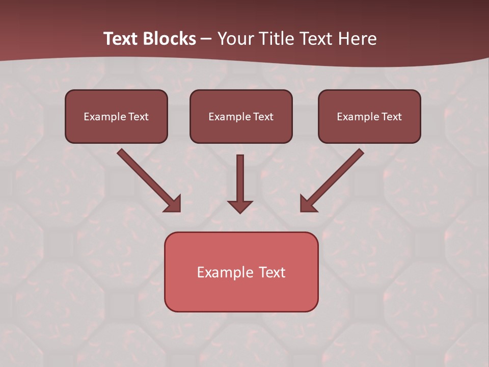 Faience Carreaux Texture PowerPoint Template