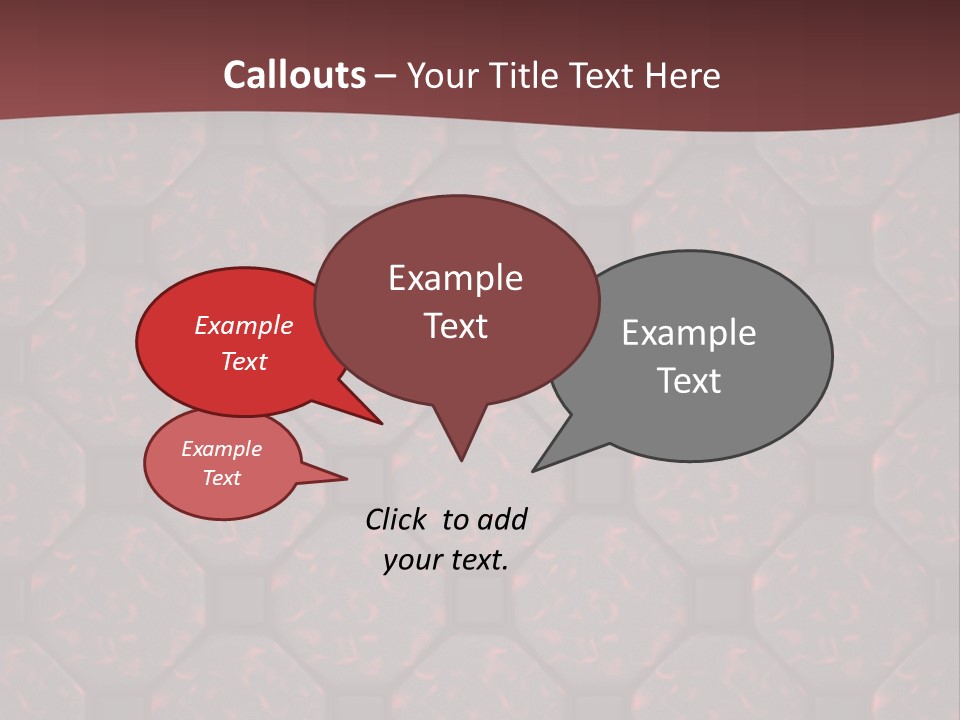 Faience Carreaux Texture PowerPoint Template