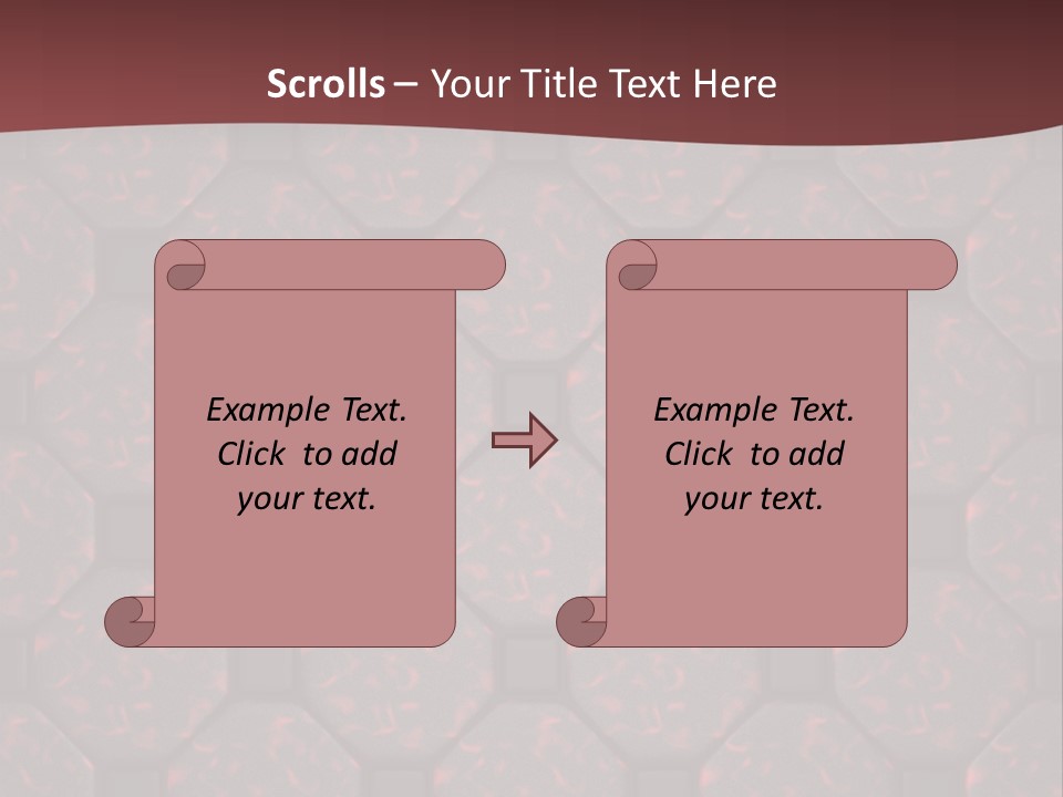 Faience Carreaux Texture PowerPoint Template